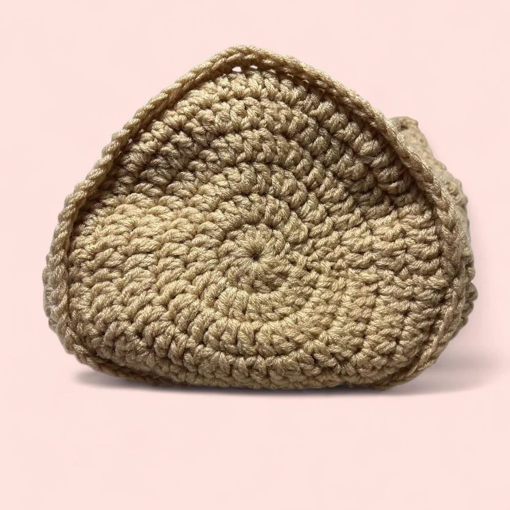 Crochet Owl Storage Basket Kitsch Cottagecore Woodlands